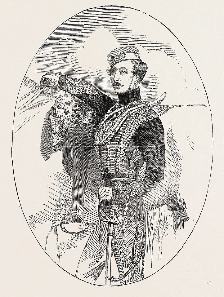 Kapitan Louis Nolan poległ jaki pierwszy (domena publiczna).