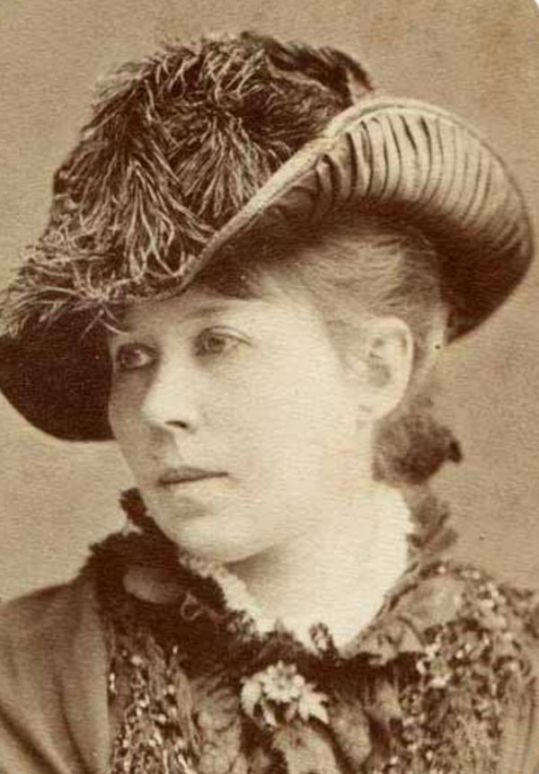 Maria Konopnicka. Fotografia z lat 80. XIX wieku