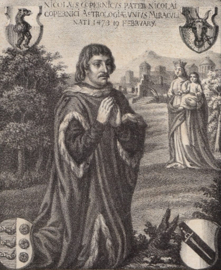Ojciec Mikołaja Kopernika był kupcem handlującym miedzią (domena publiczna).