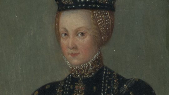 Anna Jagiellonka. XIX-wieczna kopia portretu.