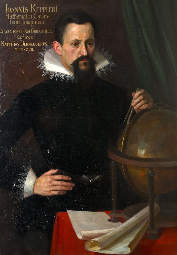 Johannes Kepler w 1620 (August Köhler/domena publiczna).