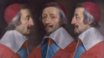 Potrójny portret kardynała Richelieu. Obraz z ok. 1642 roku.