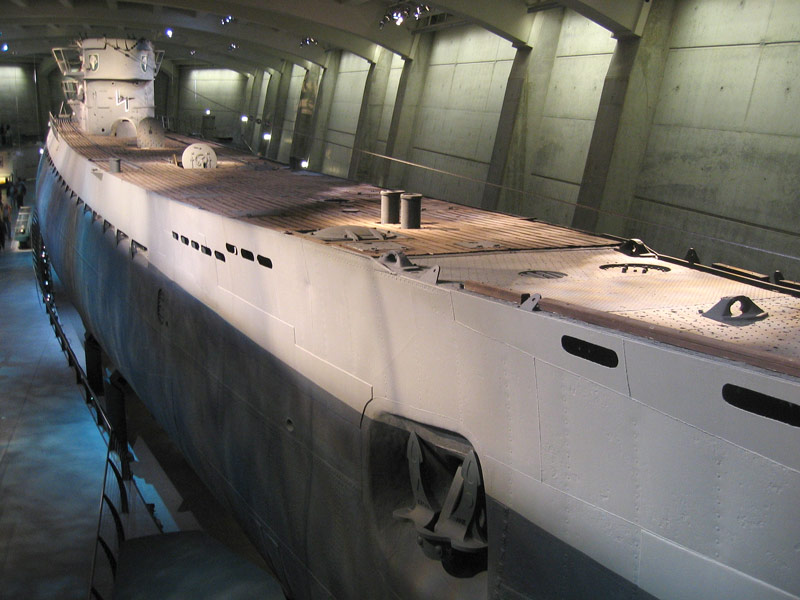 U-505 móżna dzisiaj zobaczyć w chicagowskim Muzeum Nauki i Przemysłu (Jeremy Atherton/CC BY-SA 2.5).