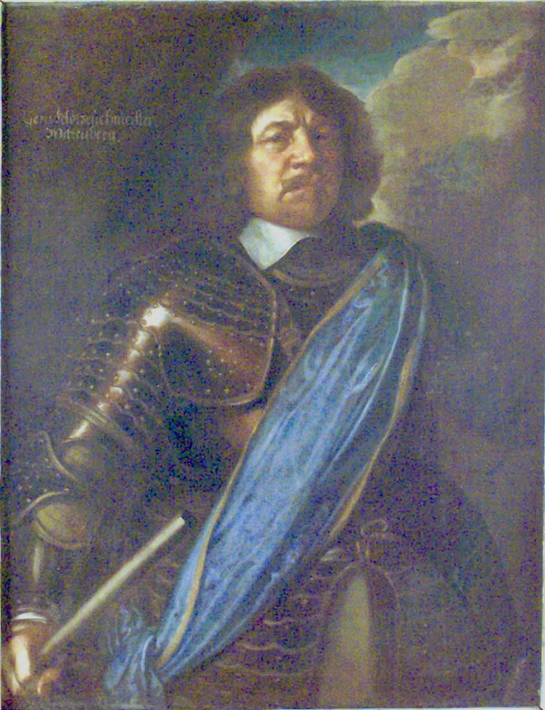 Arvid Wittenberg na portrecie pędzla Matthäusa Meriana (domena publiczna).