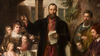 Jan Kochanowski na XIX-wiecznym obrazie Władysława Łuszczkiewicza