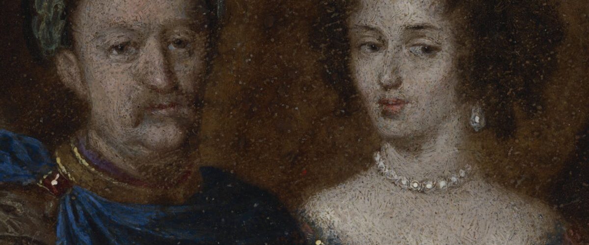 Jan Sobieski i Maria Kazimiera. Portret podwójny z 1677 roku.