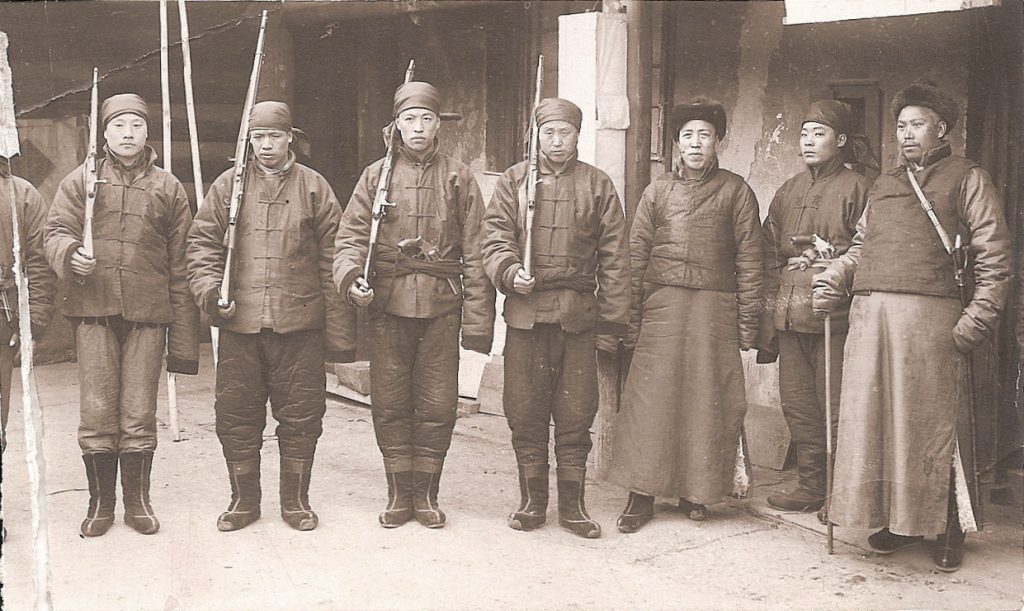 Żołnierze Azjatyckiej Dywizji Konnej Krwawego Barona (domena publiczna).