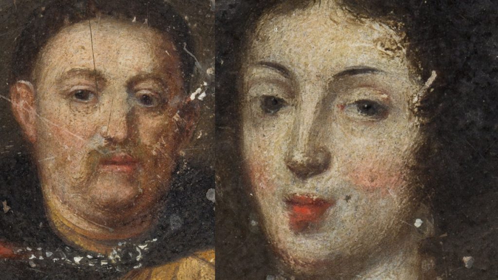 Sobieski i Marysieńka. Portrety XVII-wieczne.