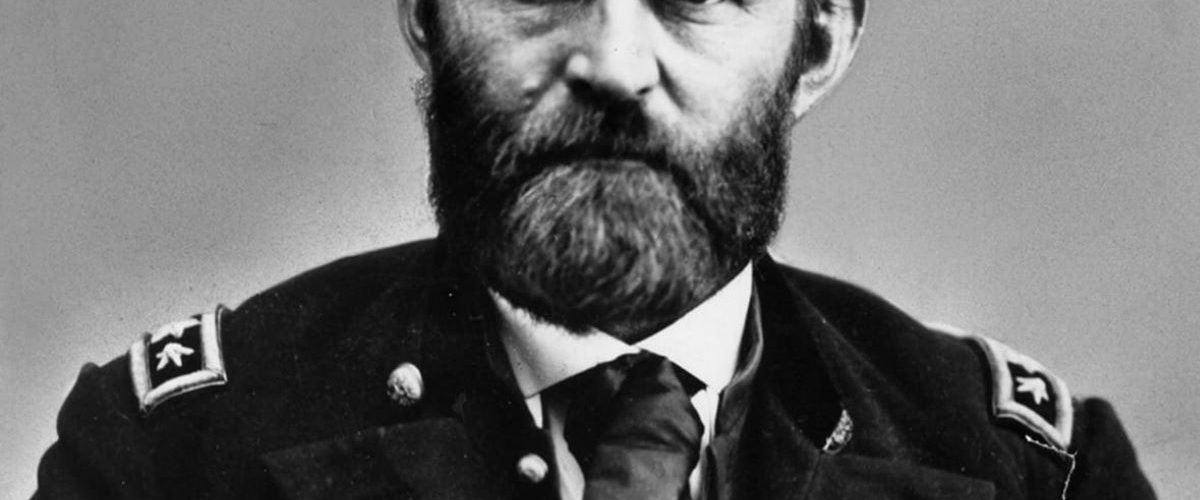 Ulysses S. Grant w mundurze generalskim.