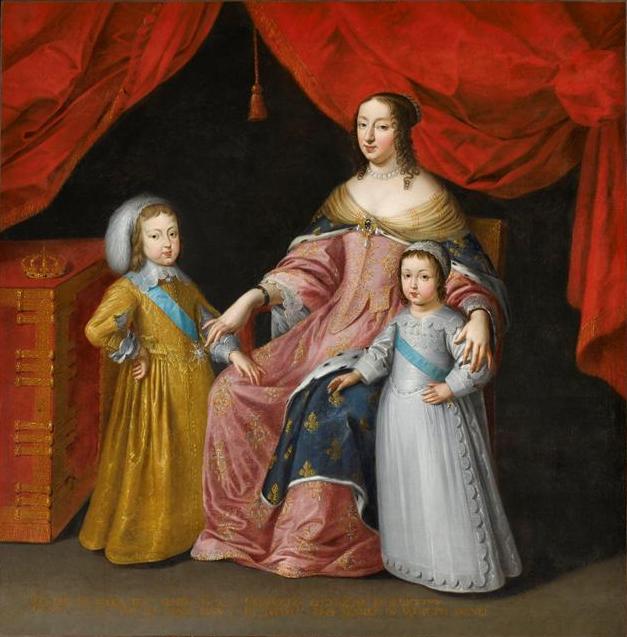 Anna Austriaczka z synami
