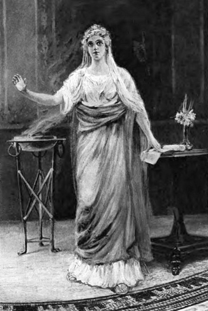 Cyryl oskarżył Hypatię o paranie się magią i działanie na szkodę chrześcijaństwa (Edmund H. Garrett/domena publiczna).