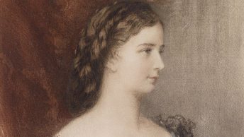 Elżbieta Bawarska (Sisi) na obrazie W. Ungera.