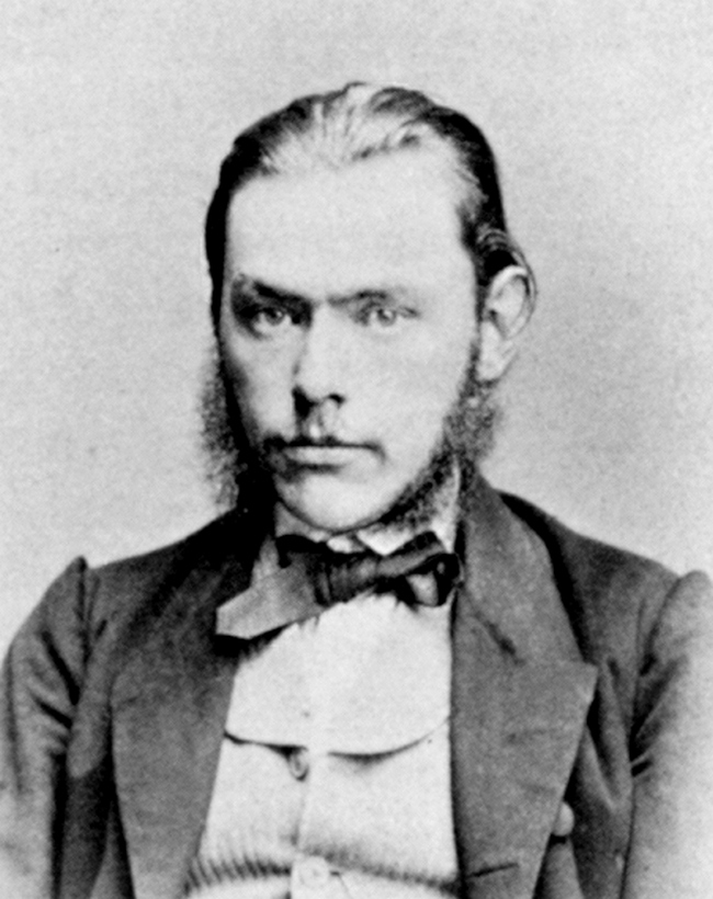 Emil Nobel. Zdjęcie z lat 60. XIX wieku (domena publiczna).
