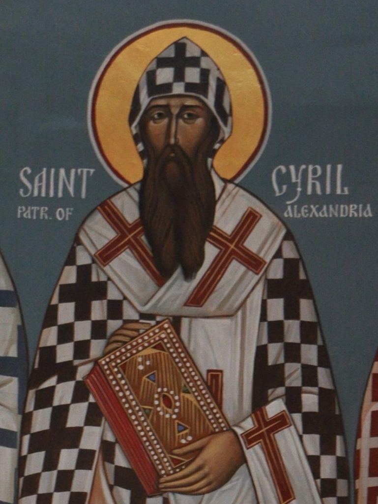 Ikona z wyobrażeniem świętego biskupa Cyryla Aleksandryjskiego (Ted/CC BY-SA 2.0).