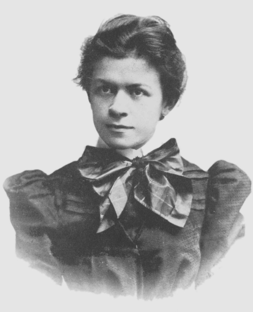 Mileva Marić na zdjęciu wykonanym w 1896 roku (domena publiczna).