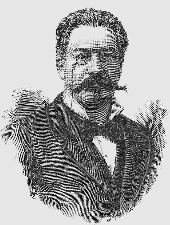 Paul Barbe na rysunku z 1887 roku (Georges-Léon-Alfred Perrichon/domena publiczna).