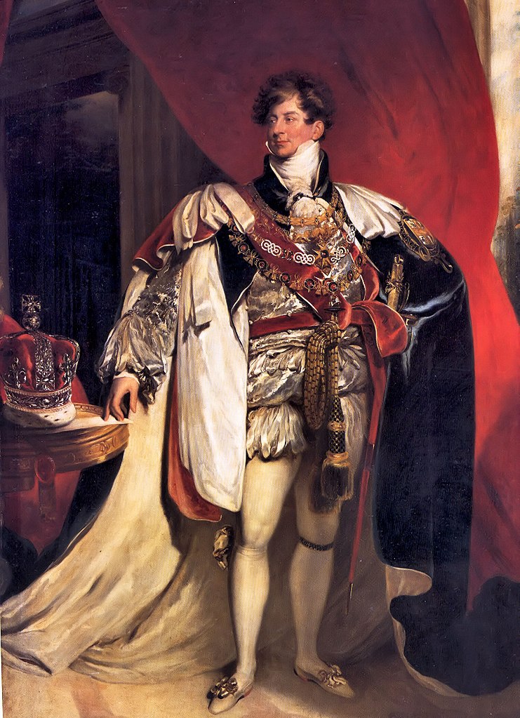 Portret Jerzego namalowany w 1816 roku, gdy był jeszcze księciem regentem (Thomas Lawrence/domena publiczna).
