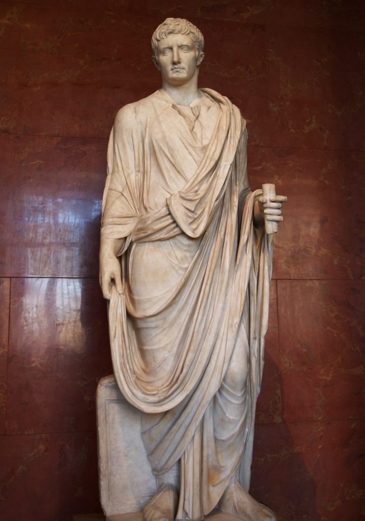 Śmierć Kleopatry był bardzo na rękę Oktawianowi (Dinkum/domena publiczna).