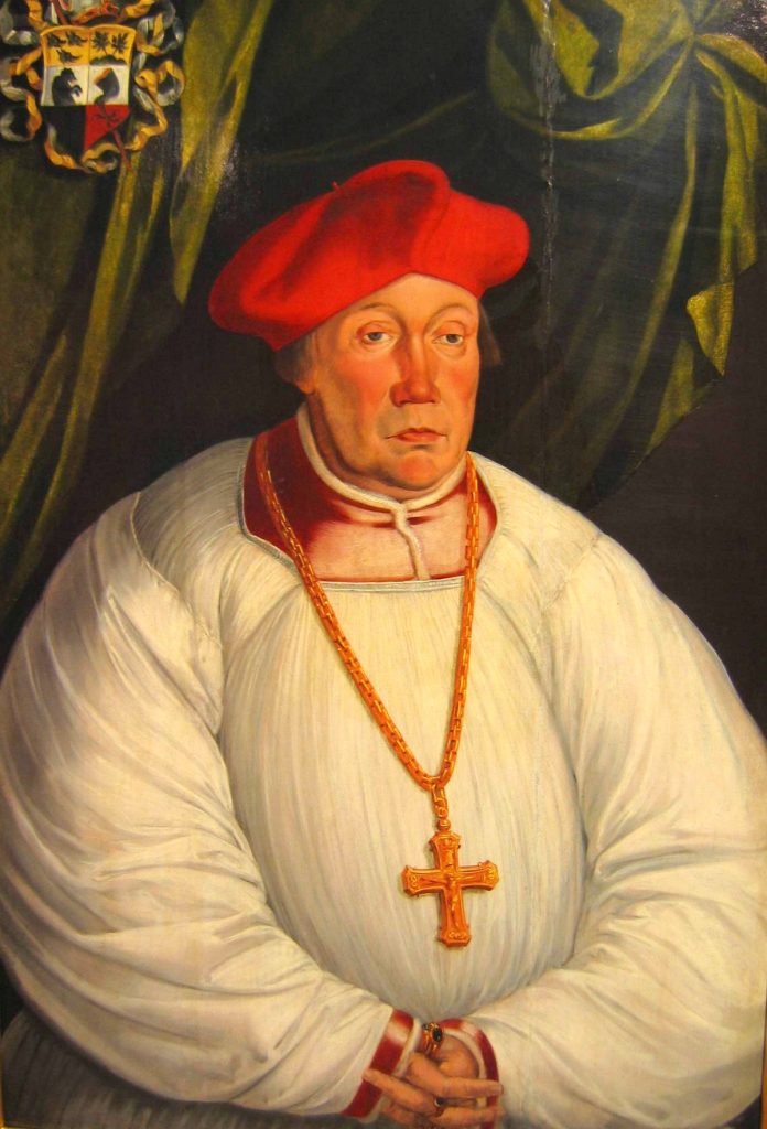 Wyobrażenie biskupa Maurycego Ferbera z końca XVI wieku (Anton Möller/domena publiczna).
