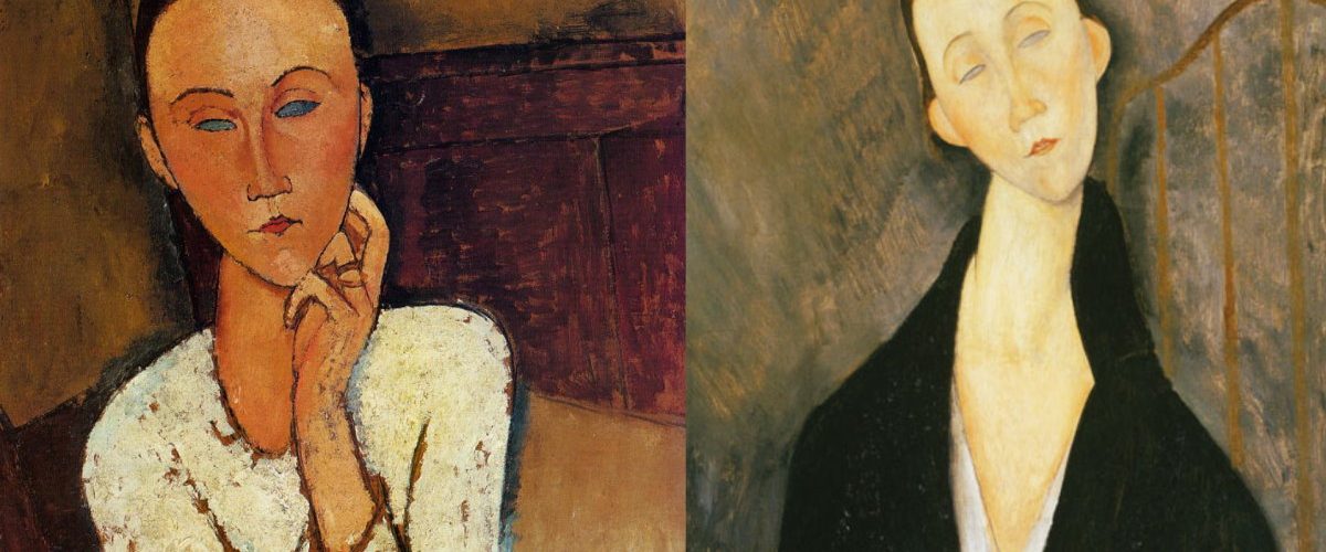 Lunia Czechowska na obrazach Modiglianiego z 1918 i 1919 roku.