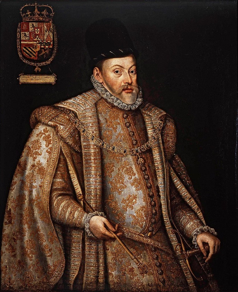 Portret Filipa II z około 1580 roku (Alonso Sánchez Coello/domena publiczna).