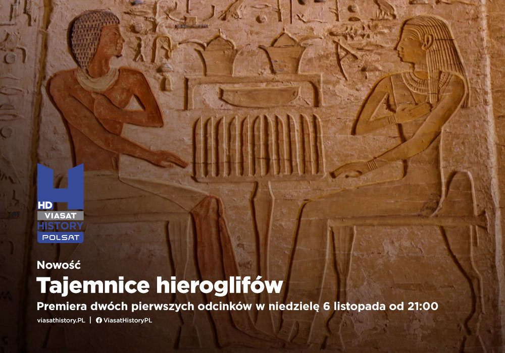 Inspiracją do powstania tekstu był program „Tajemnice hieroglifów”, którego premiera odbędzie się 6 listopada o 21:00 na kanale Polsat Viasat History.