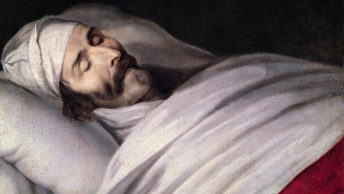 Kardynał Richelieu na łożu śmierci. XVII-wieczny obraz Philippe'a de Champaigne