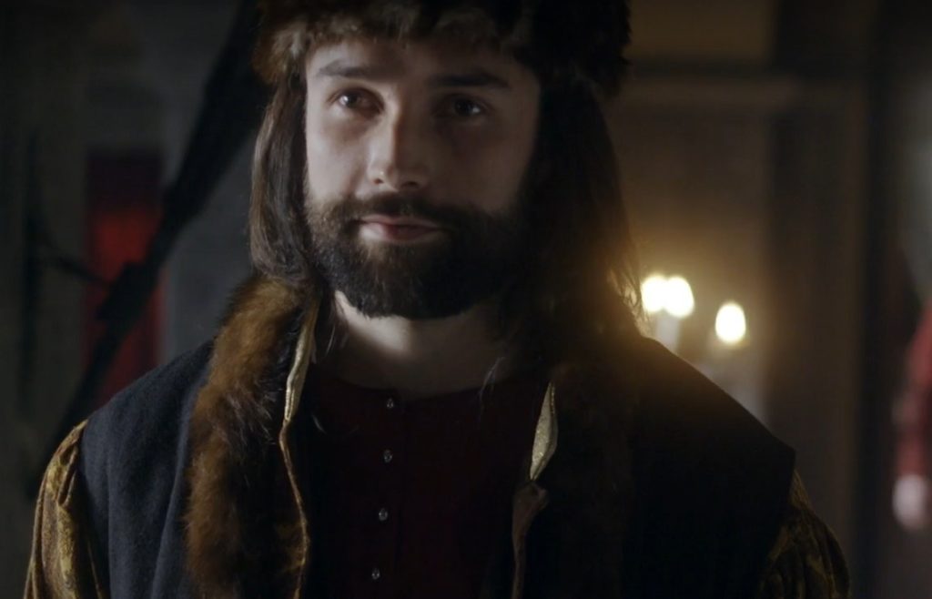 Mateusz Kwiecień, jako Lewka w serialu Korona królów.
