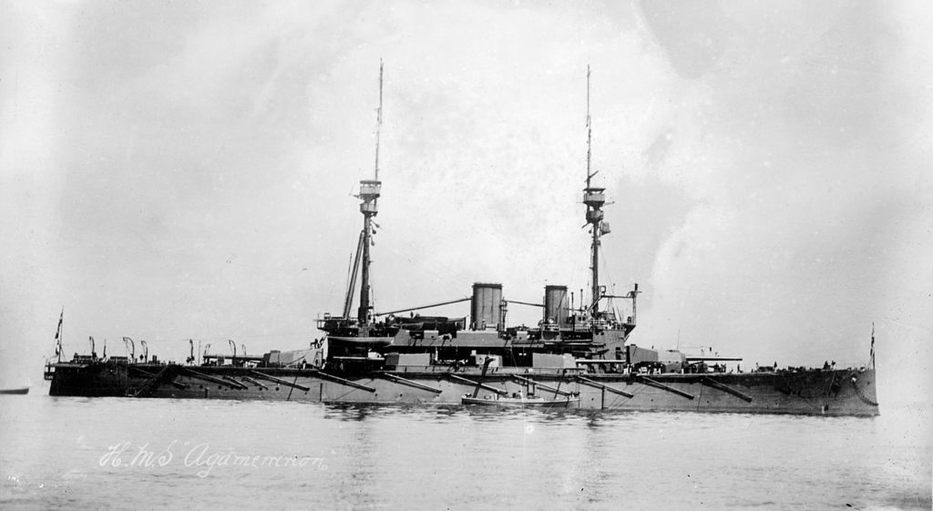 HMS Agamemnon (domena publiczna).