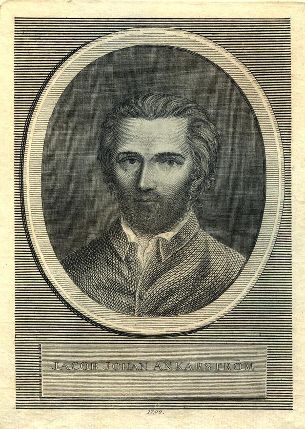 Jacob Johan Anckarström (domena publiczna).