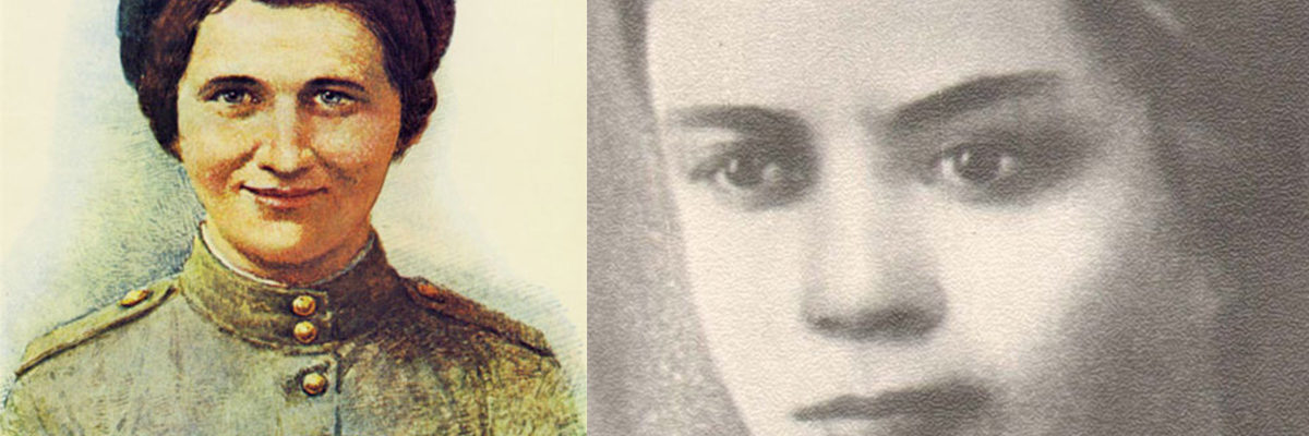 Aniela Krzywoń. Portret pośmiertny i fotografia z okresu wojny