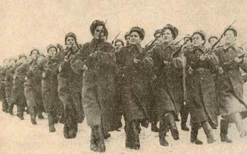 Batalion im. Emilii Plater. Fotografia z okresu wojny.