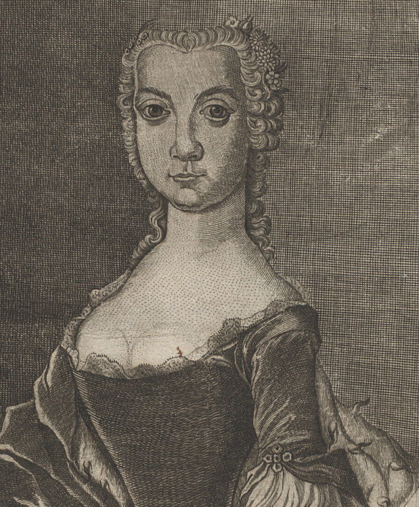 Druga żona Marcina Mikołaja Radziwiłła (domena publiczna).