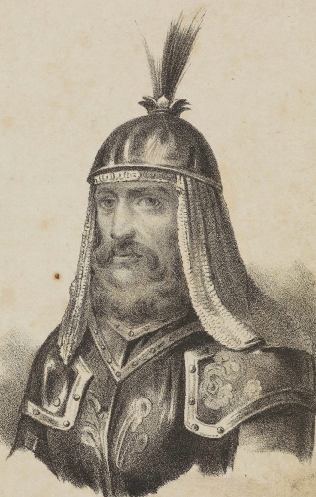 Łokietek nie był w stanie wysłać wsparcia dla oblężonego Gdańska. Na ilustracji monarcha w wyobrażeniu Wincentego Smokowskiego (domena publiczna).