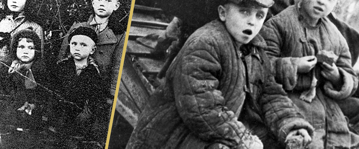 Polskie dzieci wywiezione na Syberię. Fotografie z okresu II wojny światowej