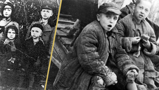 Polskie dzieci wywiezione na Syberię. Fotografie z okresu II wojny światowej