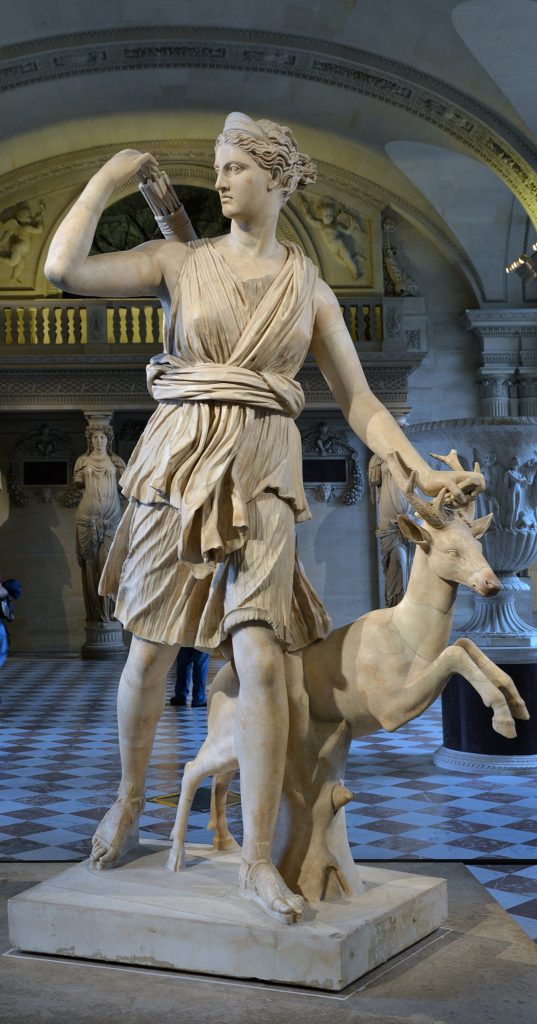 Rzymska kopia rzeźby Leocharesa przedstawiającej Artemidę (Commonists/CC BY-SA 4.0).