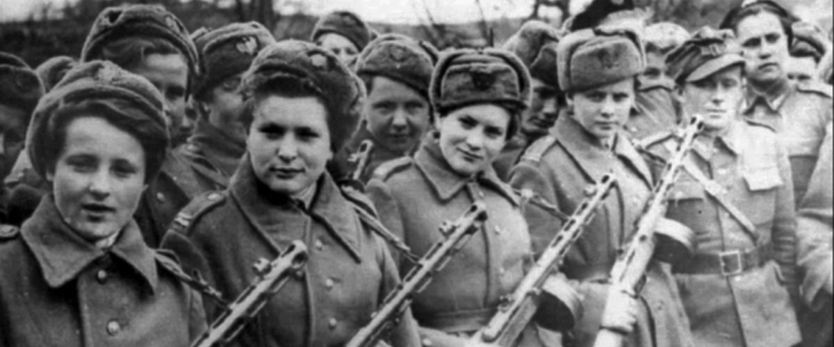 Żołnierki 1 Samodzielnego Batalionu Kobiecego im. Emilii Plater