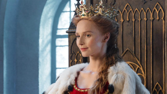 Milena Staszuk jako Anna Cylejska w serialu Korona królów. Jagiellonowie.