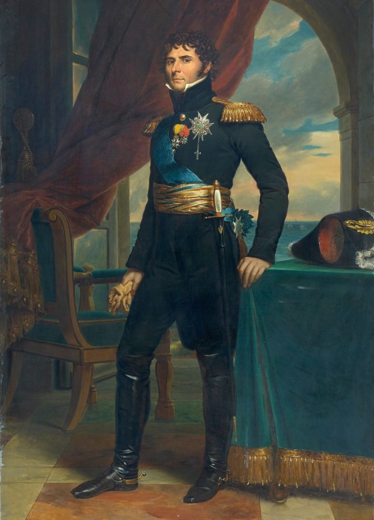 Jean Baptiste Bernadotte już jako król Szwecji Karol XIV Jan (François Gérard/domena publiczna).