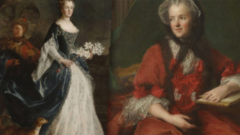 Maria Leszczyńska żona Ludwika XV na portretach z epoki