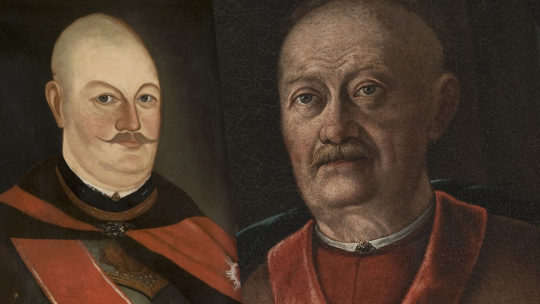 Polskie portrety szlacheckie z XVIII wieku.