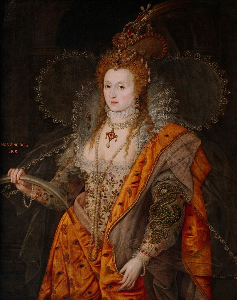 Portret Elżbiety I z około 1600 roku (domena publiczna).
