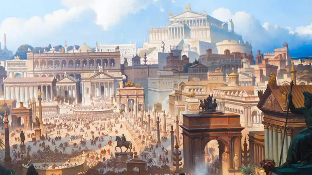 Starożytny Rzym w wyobrażeniu XVIII-wiecznego malarza