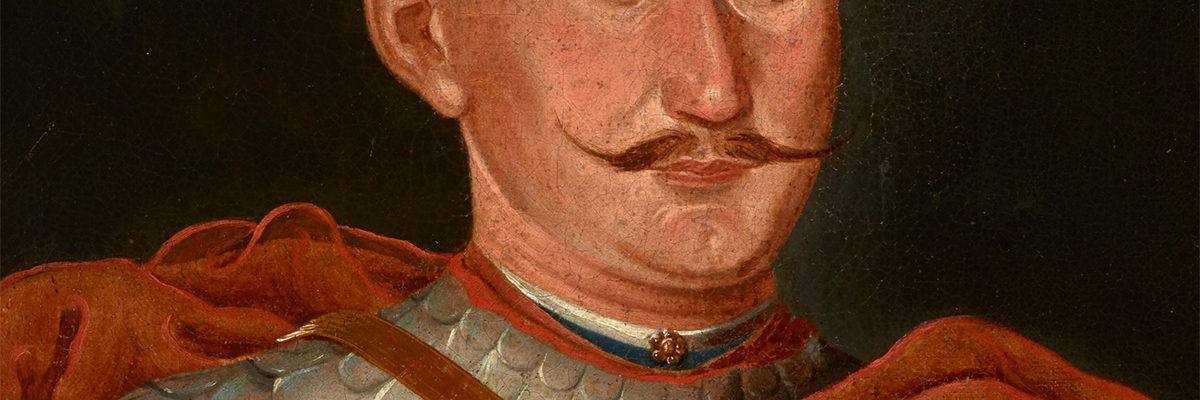 Portret szlachecki z początku XVIII wieku.