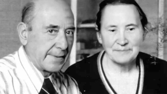 Maria z mężem, Emilem Rosenzweigiem