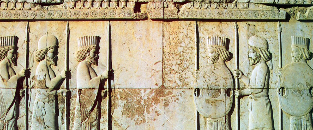 Persowie i Medowie na płaskorzeźbie z V w. p.n.e.