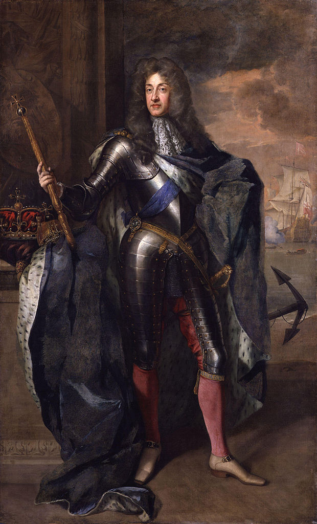 Portret Jakuba II pędza Godfreya Knellera (domena publiczna).