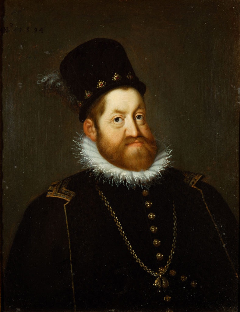 Cesarz Rudilf II Habsburg (Joseph Heintz starszy/domena publiczna).