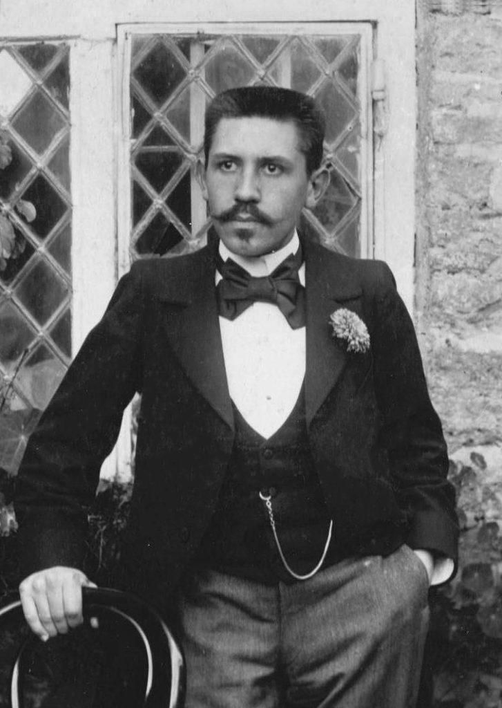 Paul Langevin na zdjęciu z 1897 roku (Archives familiales André Langevin/CC BY-SA 2.0).